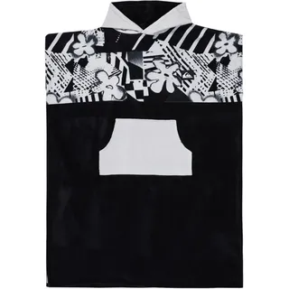 QUIKSILVER Hoody Towel Poncho Schwarz One Size