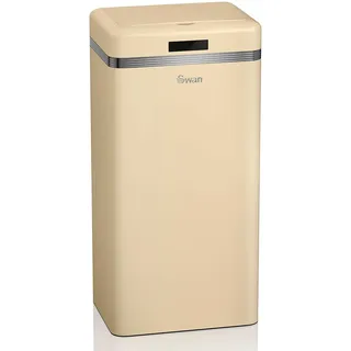 Swan Retro Mülleimer 45 l Creme