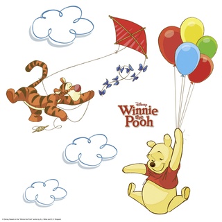 Komar Windowsticker Winnie Pooh Disney 31 x 31 cm