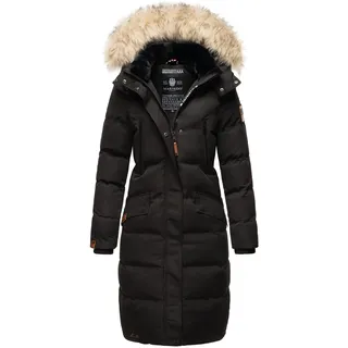 Marikoo Winterjacke Schneesternchen Schwarz XL