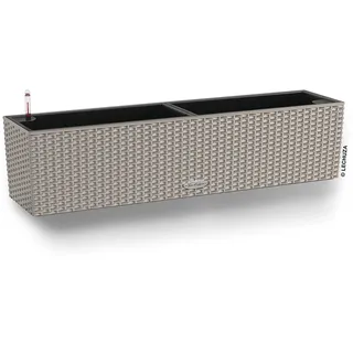 LECHUZA Balconera Cottage 80 Komplettset 80 x 19 x 19 cm sandbraun