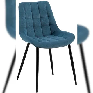 CLP Esszimmerstuhl Sardna Cord blau