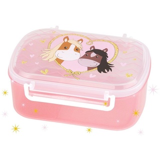 Sigikid Lunchbox Pony Love Rosa Kinder Brotdose, Kunststoff rosa Baby-Weingart