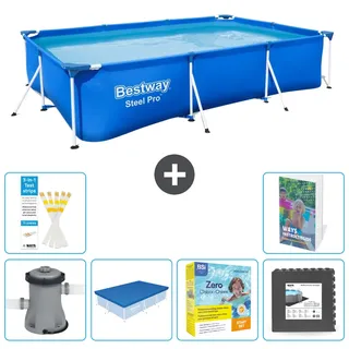 Bestway Steel Pro Rechteckig - 300x201x66 Cm - 7-teilig  S259