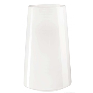 Vase weiß glänzend