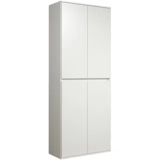 trendteam Nevada Mehrzweckschrank 74 x 191 x 34 cm Weiß