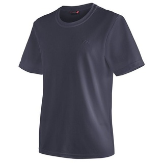 Maier Sports Funktionsshirt Walter Herren T-Shirt, rundhals pique Outdoorshirt, schnelltrocknend blau XXL