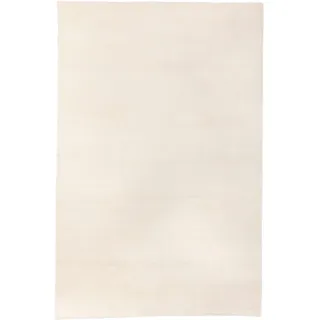 Wollteppich MORGENLAND "Berber Teppich - Fluffy rechteckig" Teppiche Gr. B/L: 90 cm x 160 cm, 25 mm, 1,44 m2, 1 St., weiß Esszimmerteppiche handgeknüpft