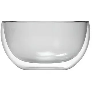 2-teiliges doppelwandiges Glasschalen-Set 310ml  Stilvoll und vielseitig Anthrazit