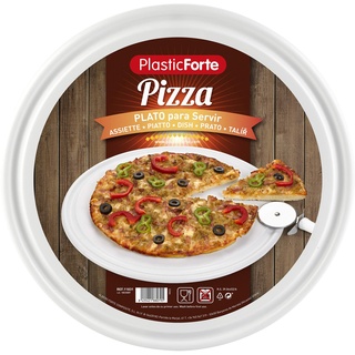 Plastic Forte Pizzateller, 35,5 cm