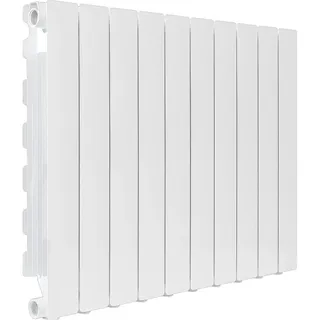 Aluminiumheizkörper Blitz Super B4 600/100 6 Glieder Weiß RAL 9010