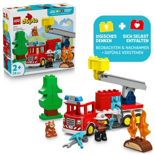 LEGO Duplo Löschauto mit Schlauch und Feuerwehrmann 10473