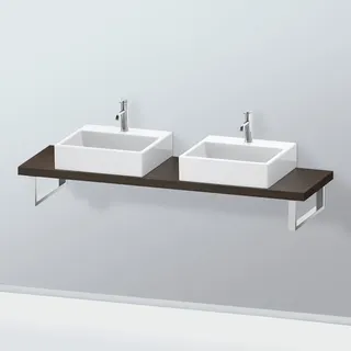 Duravit L-Cube Konsolenplatte, 2 Ausschnitte, LC101C06969#140,