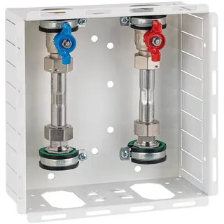 Strawa Wasserstation W2-D Typ A DN 20 (3/4"), 220x220x90mm, weiß 50-240003