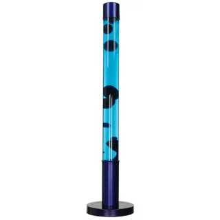 Licht-Erlebnisse Lavalampe ALAN, XXL Retro Lampe Blau Zylinder Stehleuchte Wohnzimmer Jugendzimmer blau|bunt|lila