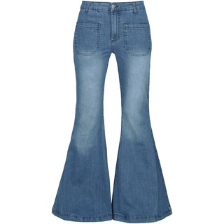 Hell Bunny Jeans - Janis Jeans - XS - für Damen - Größe XS - blau