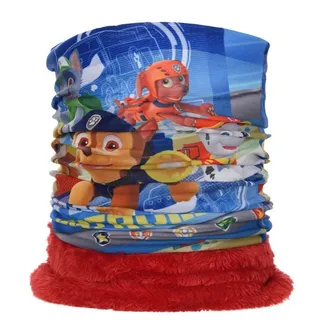 Paw Patrol Schlauchschal mit Fleece-Innenfutter in Rot | Einheitsgröße