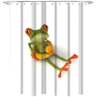 Sanilo Duschvorhang Froggy 180 x 200 cm grün
