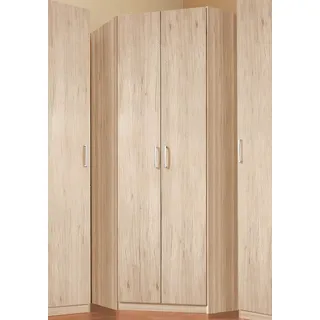 Priess Eckschrank Bilbao 36 x 193 x 36 cm Braun