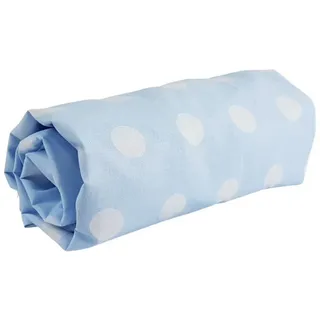 Babymajawelt Spannbettlaken Spannbetttuch Baumwolle für Babybett 70x140, Glatt, Muster, Baumwolle Glatt, Gummizug: Rundum, (1 Stück), Mit rundum Gummizug, Sehr Hautfreundlich, Positives Gefühl Garantie blau