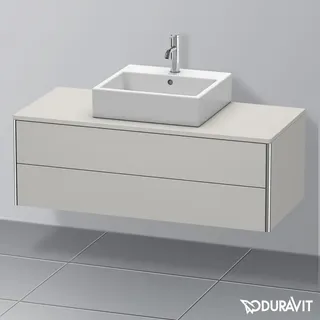 Duravit Waschtischunterschrank 2 Auszüge 120 x 40 x 54,8 cm Grau Matt