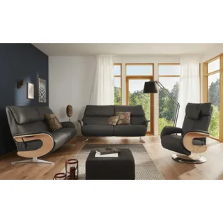 himolla Ledersofa   ¦ braun ¦ Maße (cm): B: 187 H: 106 T: 92.0