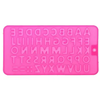 Eiswürfelform Buchstaben Epoxidform Buchstaben Heimdekorationsform Handgefertigter Schmuck