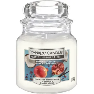Yankee Candle Home Inspiration Kleine Kerze im Glas Pomegranate Coconut