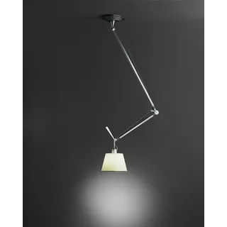 Pendelleuchte Artemide, Grau, für Wohnzimmer, Aluminium