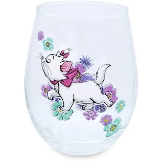 Disney The Aristocats Marie Walking Weinglas ohne Stiel, Fassungsvermögen: 590 ml