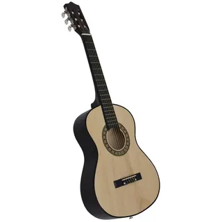 vidaXL Klassische Gitarre 1/2 34" B Braun