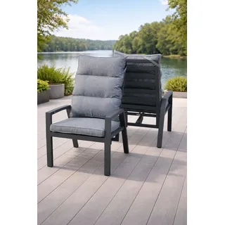 Destiny Hochlehner GARDA 62 x 78 x 105 cm grau 2 St.