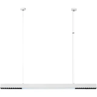 Moderne weiße lineare Pendel-/Deckenleuchte 120 cm variable Farbe LED 47W CALI L