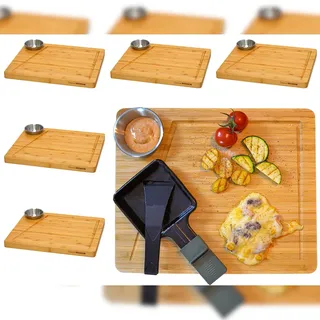 Dune Design 6 Personen Raclette Teller Set 30x25 cm