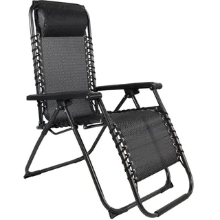 INDA-EXCLUSIV Relaxsessel schwarz/Grau Jacuard-DRC1002-grau