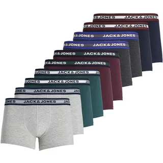 JACK & JONES Solid Boxershorts 10 Einheiten Multicolor S