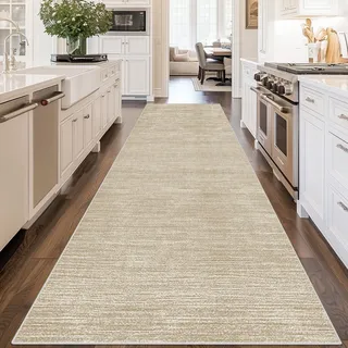 Läufer Teppich Flur 40 x 120 cm Küchenteppich Waschbar Rutschfest Bettvorleger Teppichläufe Küchenläufer Teppich Küche für Durch das Waschbecken Schlafzimmer Wohnzimmer Esszimmer Eingangsbereich