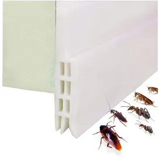 EXTSUD Selbstklebende Türdichtung 100 x 5 cm Weiß