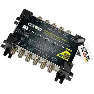 Antennenverstärker für Satelliten- &  Kabelfernsehen / DVB-T2, 28 dB Verstärkung