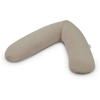 Theraline Stillkissen 190 cm Taupe Musselin
