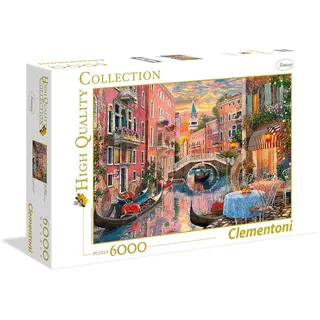 CLEMENTONI Venedig bei Sonnenuntergang Puzzle 6000 Teile,