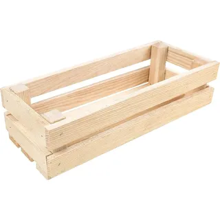 Creative Deco Aufbewahrungskiste 34 x 14 x 9 cm 14-tlg. beige