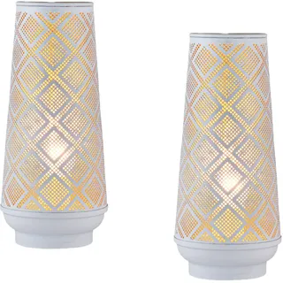Marrakesch Orient & Mediterran Interior Qantas Weiß Gold 2 St.