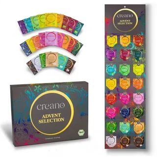 Creano Tee Adventskalender, 24er BIO Teebeutel-Tee *1, 1 x 24 St. (24 Bio-Teebeutel)