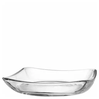 LEONARDO Piazza Speiseteller 20 cm transparent/weiß