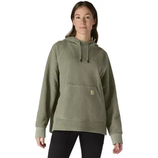 CARHARTT Fleece Hoodie Dusty Olive Heather L