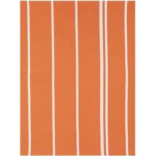 Stuco Geschirrtuch STUCO "Streifen", orange (orange, weiß), B:50cm L:70cm, 100% Baumwolle, Geschirrtücher, Geschirrtuch, mit jacquardartiger Streifenwebung