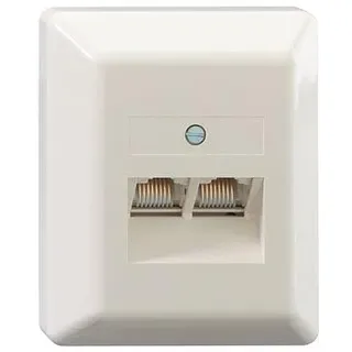 Rutenbeck 13011112 Steckdose RJ-45 Weiß