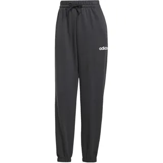 adidas Essentials Linear French Terry Cuffed Joggers Black / White XS