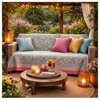 Wohndecke Granfoulard/Dekotuch von Bassetti Rapallo T1 - 180 x 270 cm, Bassetti